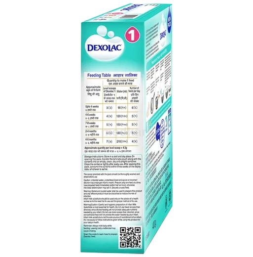 dexolac 1 infant powder 400 gm